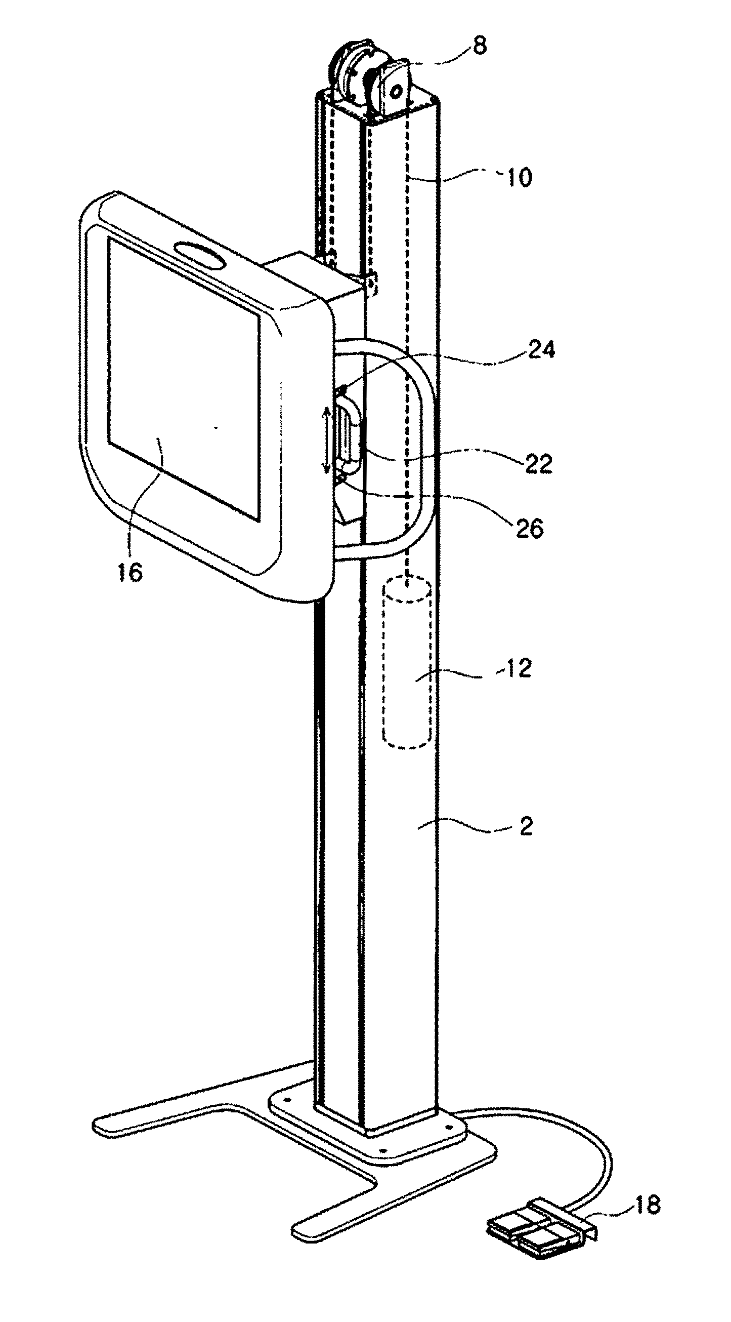 X-ray photography device capable of photographing in various photography modes