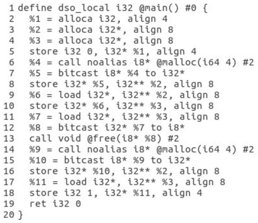 Heap object Use-Afer-Free vulnerability detection method based on identifier consistency