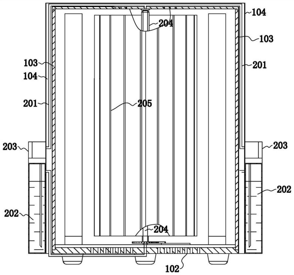 Nanometer semiconductor photocatalysis device for air purification