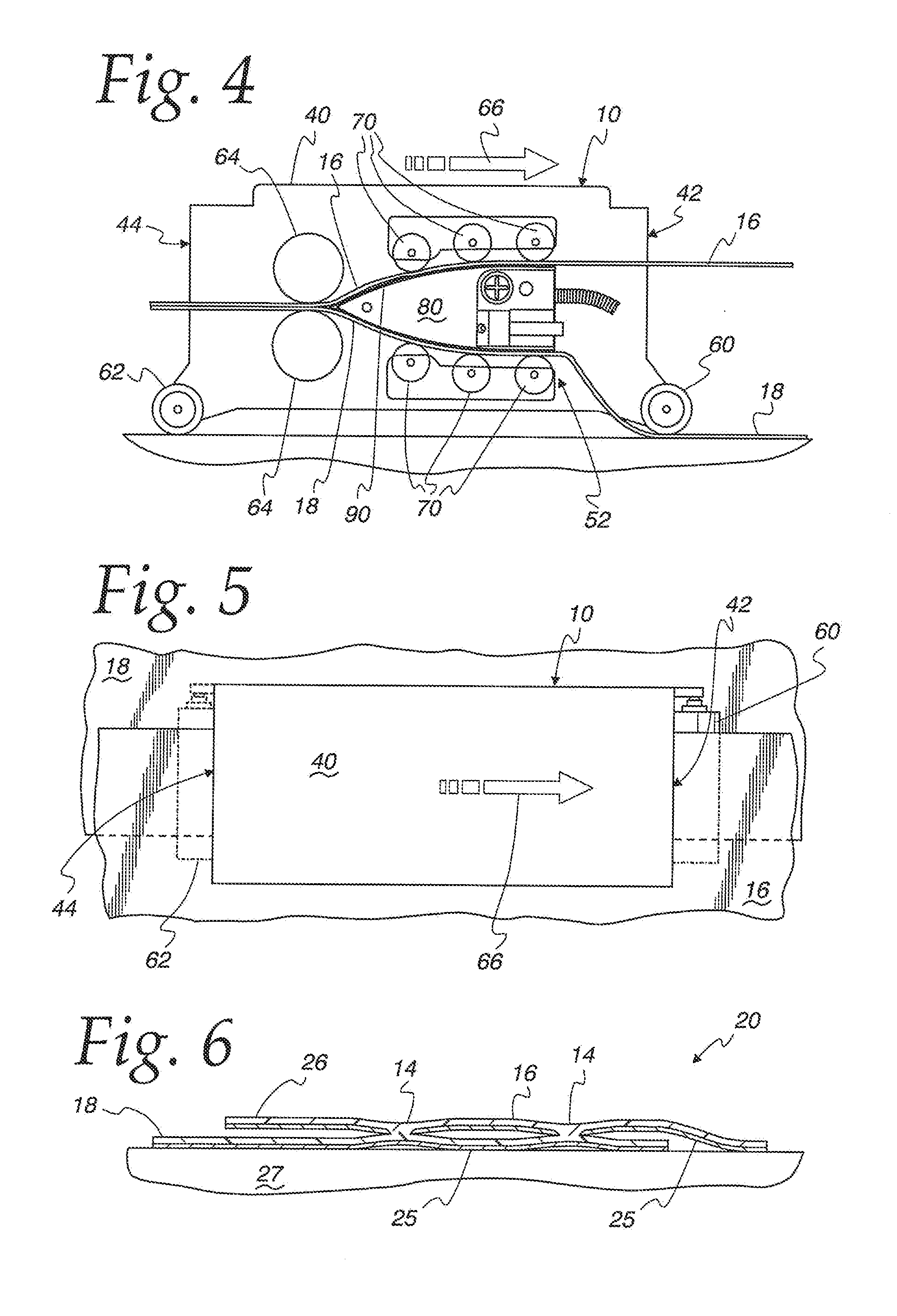 Leak Detectable Geomembrane Liners and Method and Apparatus for Forming