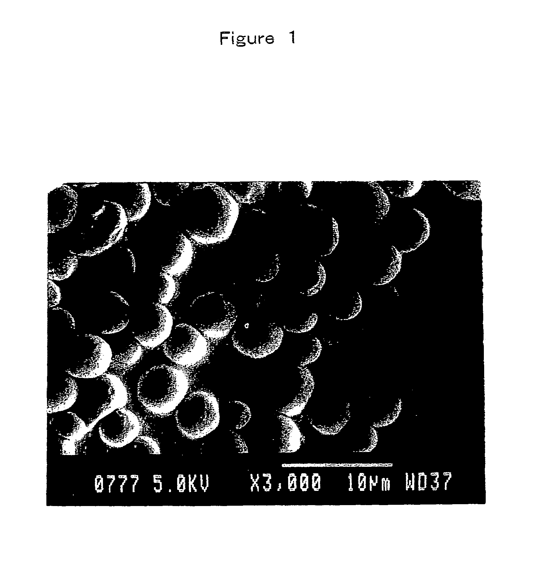 Composition having disperse system, and process for producing colored organic solid particle