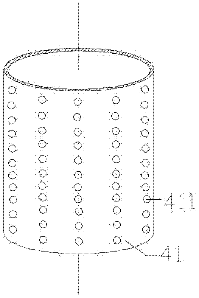 Novel gas-homogenizing structure