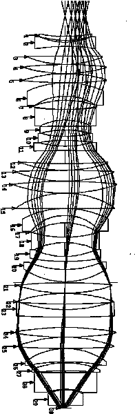 High-resolution aspheric photoetching object lens