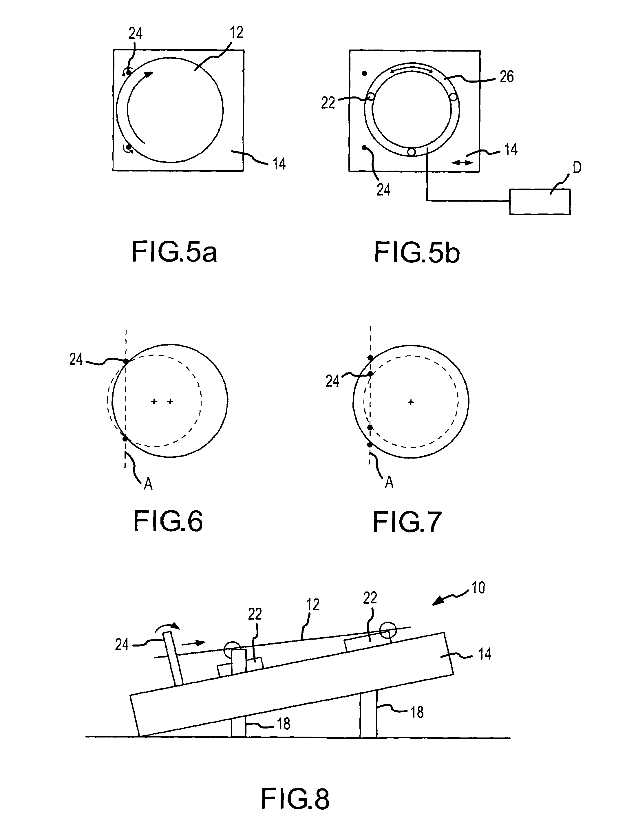 Device and method for aligning disk-shaped substrates