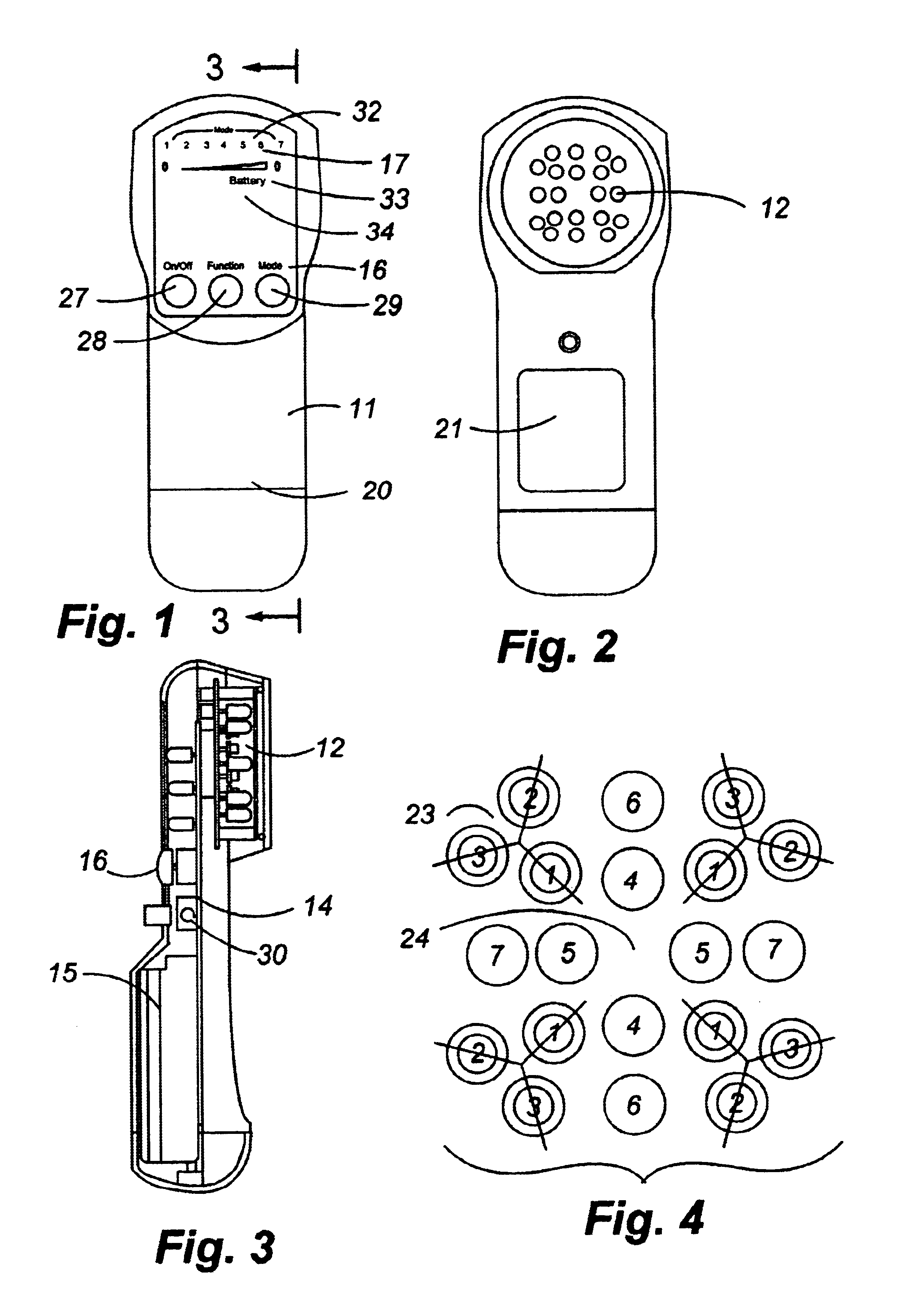 Therapeutic low level laser apparatus and method