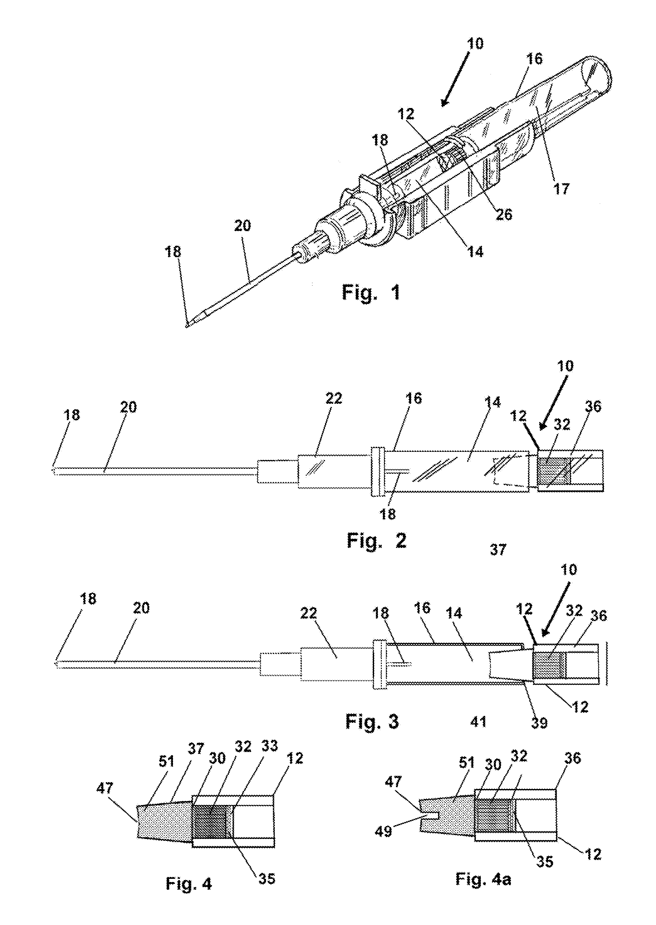 Catheter Insertion Device with Blood Analyzer