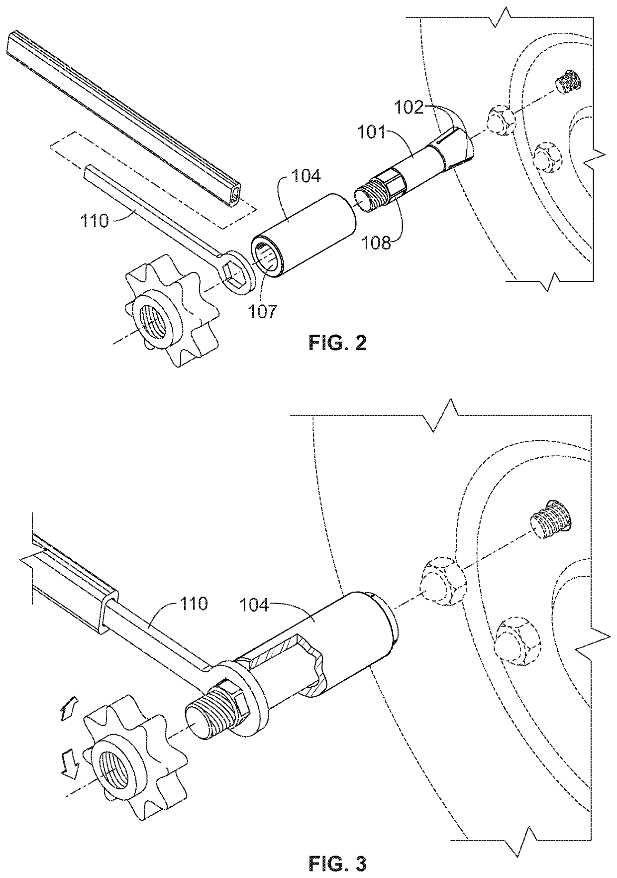 Lug wrench with secure clamping mechanism
