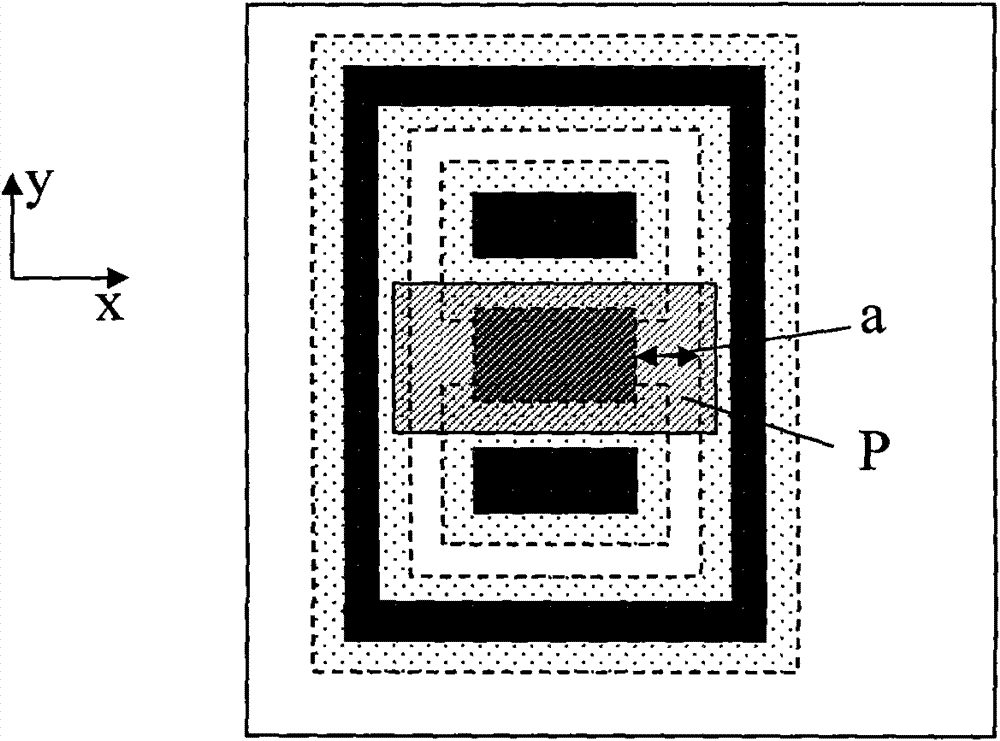 Lateral diffused metal oxide semiconductor transistor structure capable of avoiding double-hump effect