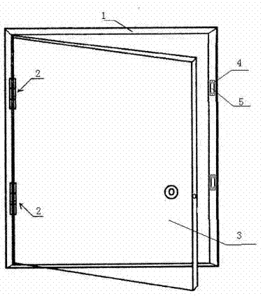Door structure capable of preventing hands from being pinched