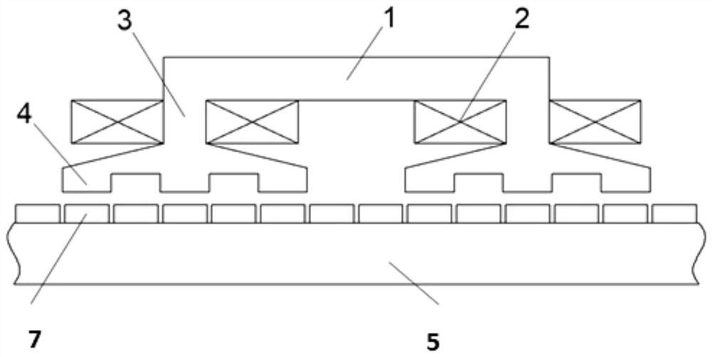 A split-tooth modular vernier permanent magnet linear motor