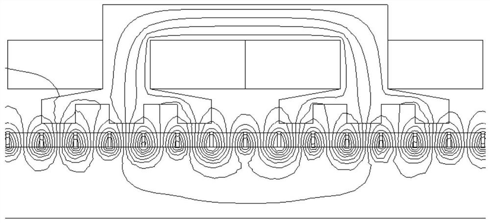 A split-tooth modular vernier permanent magnet linear motor