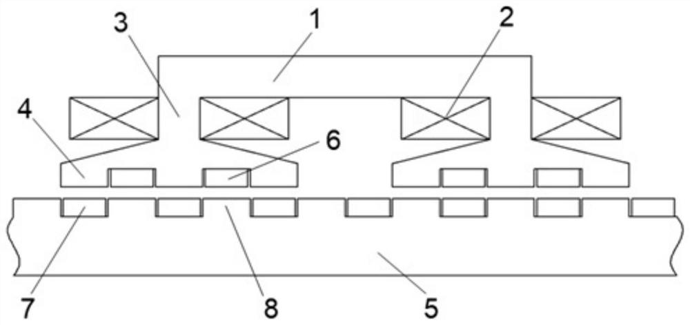 A split-tooth modular vernier permanent magnet linear motor