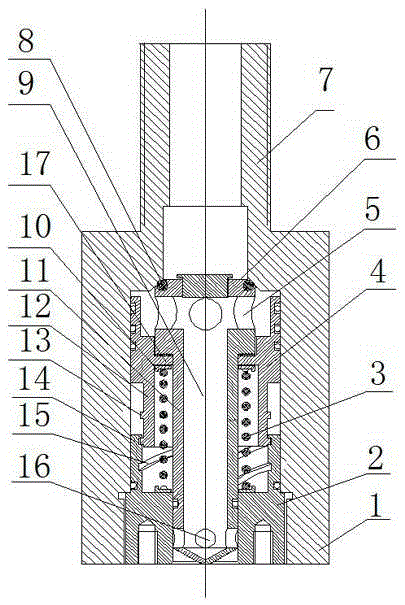 A thread-guided rotary jetting device for lifting of pile boots of offshore drilling platform