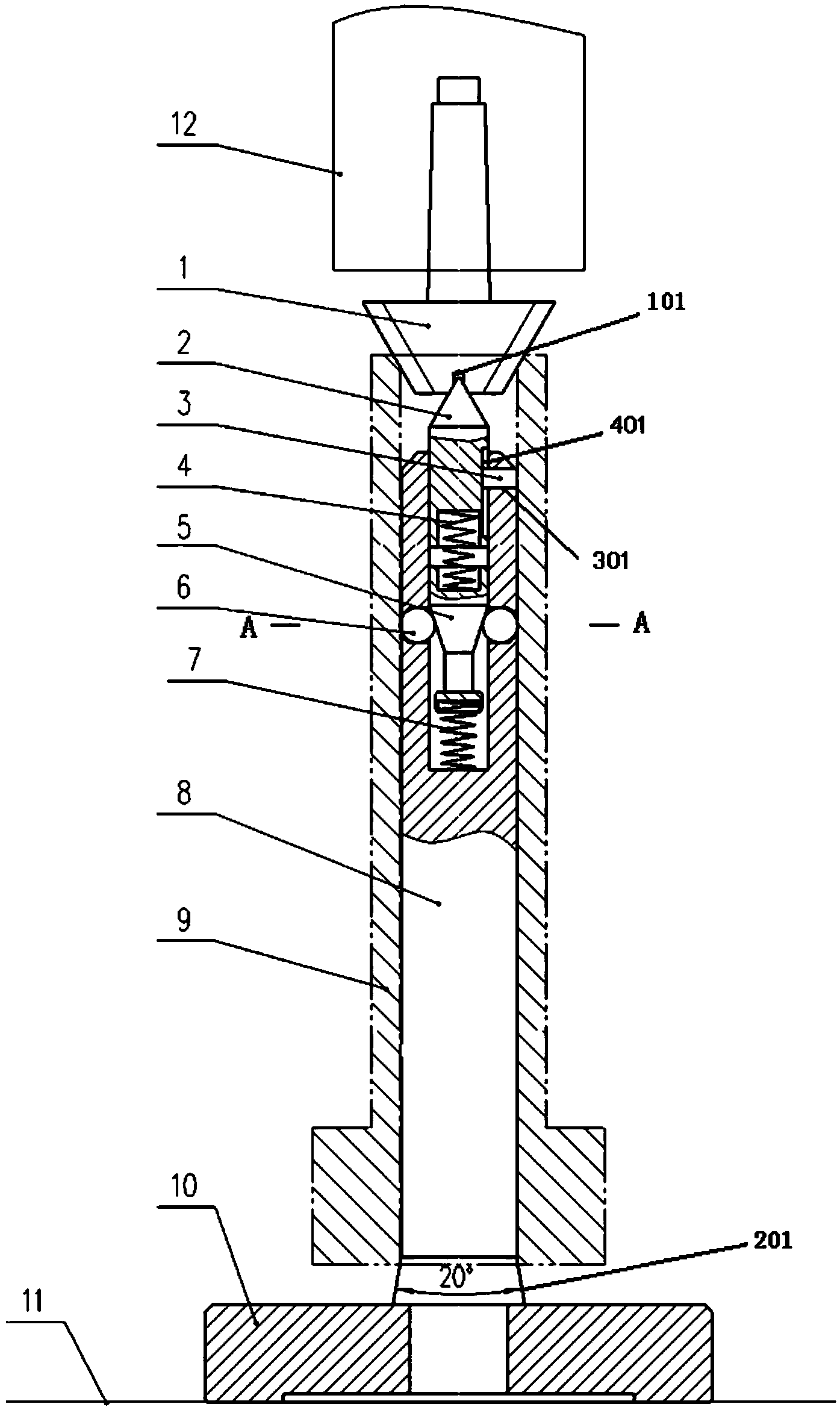 Concentric chamfering device