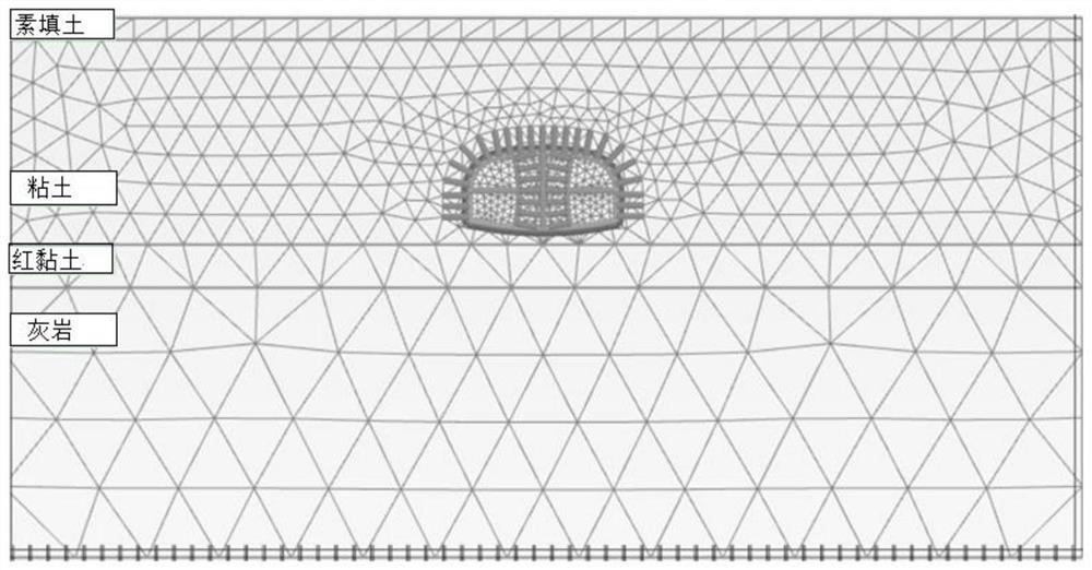 A Simulation Construction Method of Mine Tunnel Considering the Effect of Red Clay Unloading