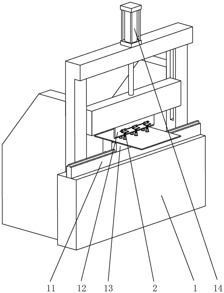 A high-precision plate bending machine