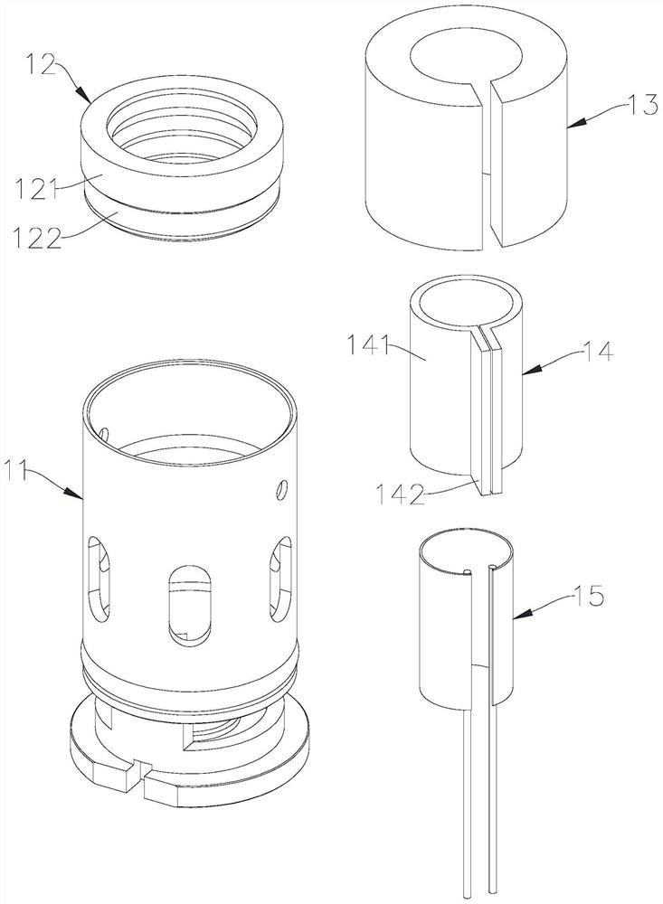 Electronic atomization device, and atomizer and atomization assembly thereof