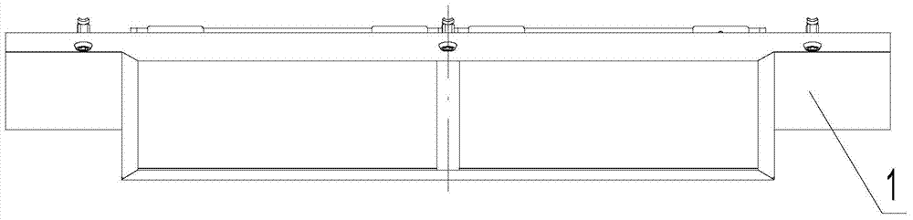 LCD displayer mounting frame and mounting method thereof