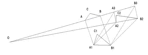A heliostat calibration device and calibration method