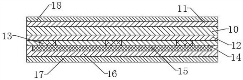 Flexible touch function film with color display function