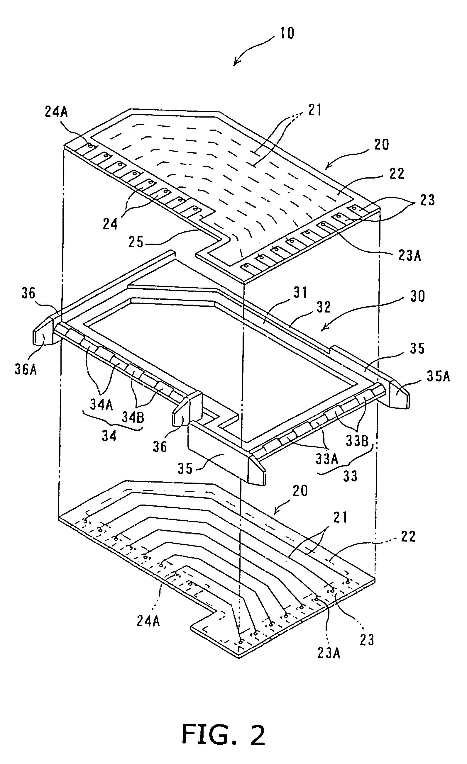 Transmission board and connector assembly made by a combination of a connector and the transmission board