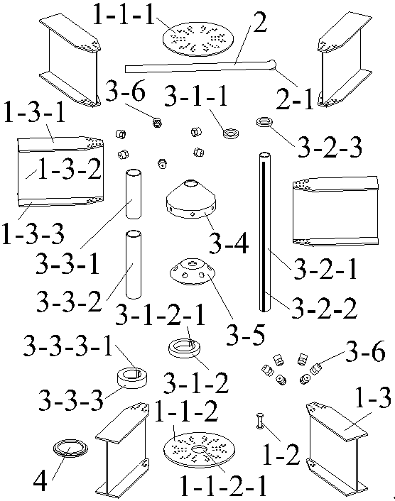 Internal and external connection spraying reinforcement type fireproof plate type joint structure and use method