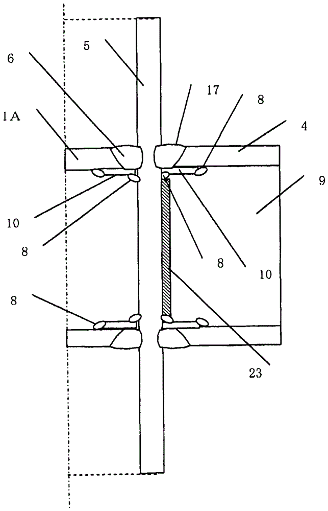 Manufacturing method of steel skeleton structure