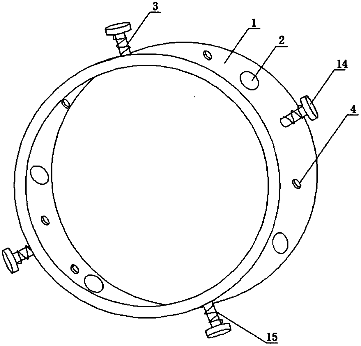 Improved cranium drilling device for neurosurgical operation