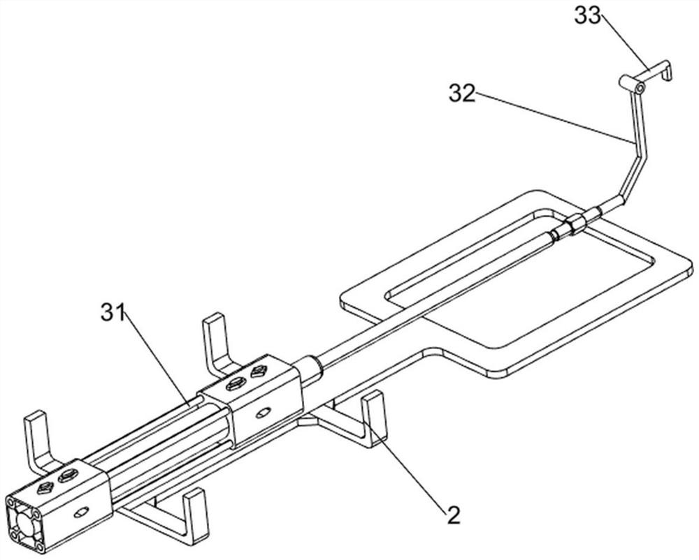 Lithium ion battery diaphragm cutting and positioning device