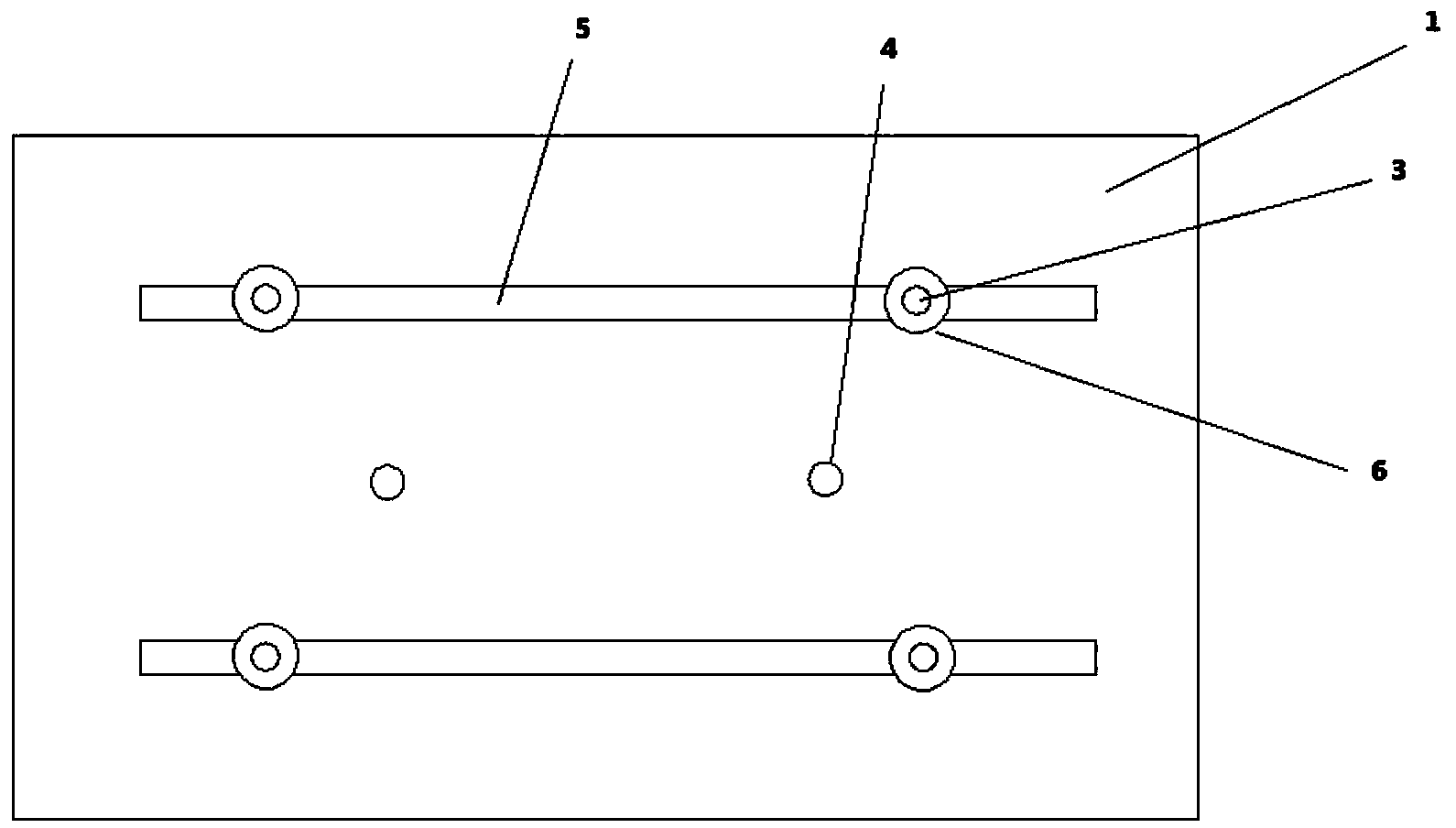 Clamp used for plastic bag fusion machine