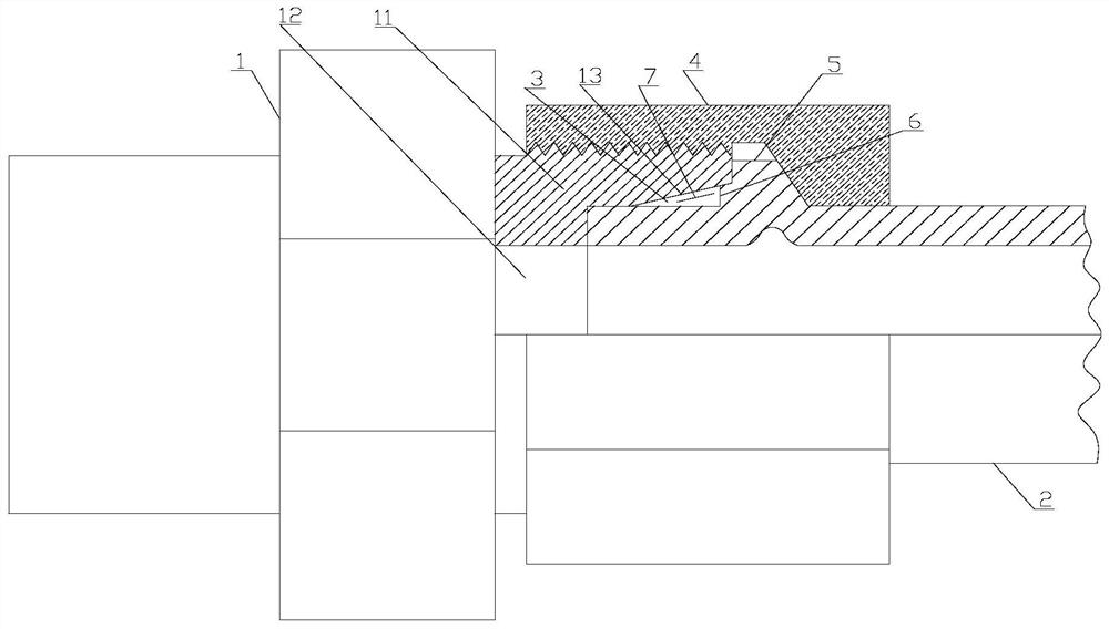 Hydraulic pipeline pipe end forming connector