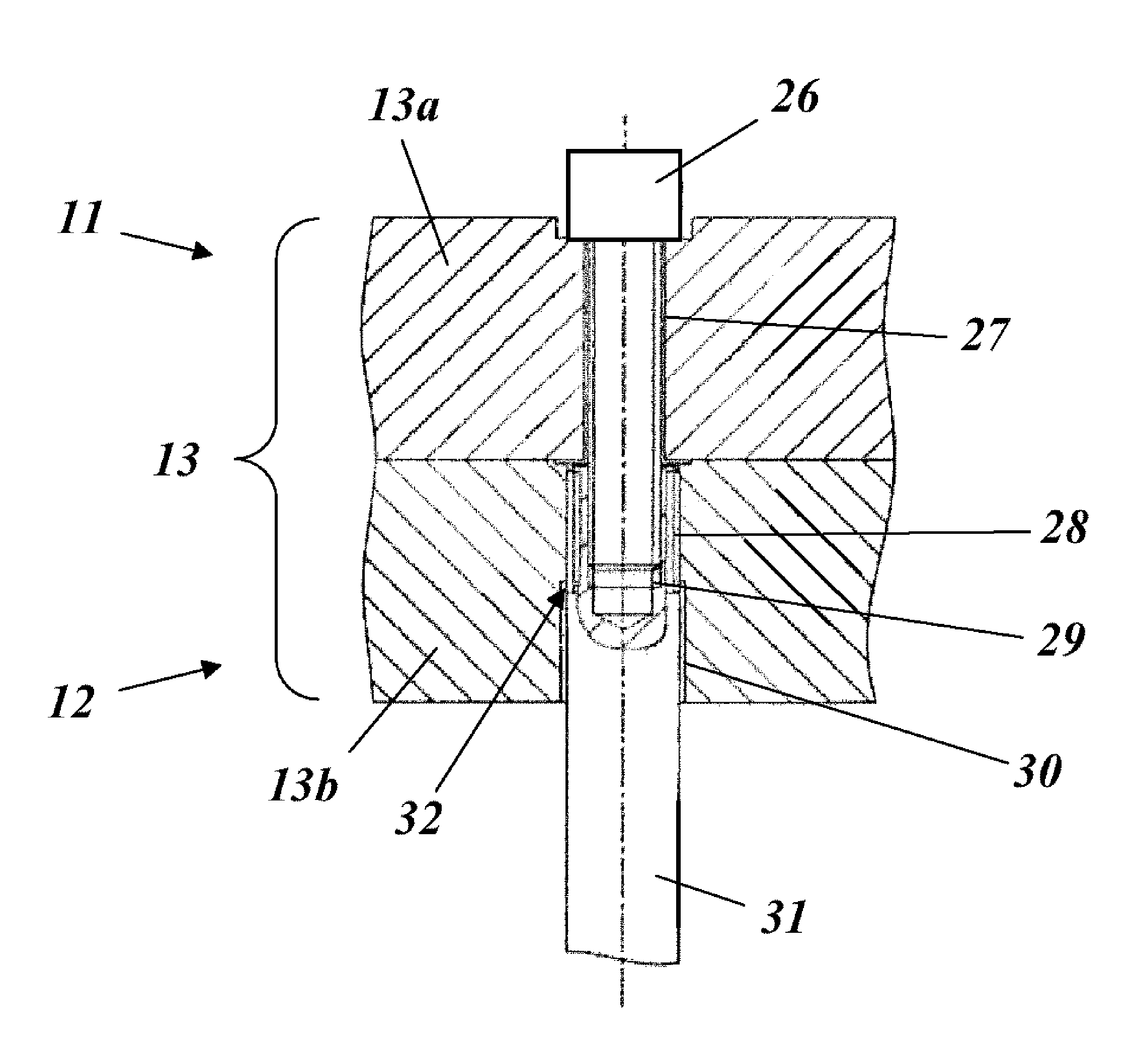 Support for a turbine