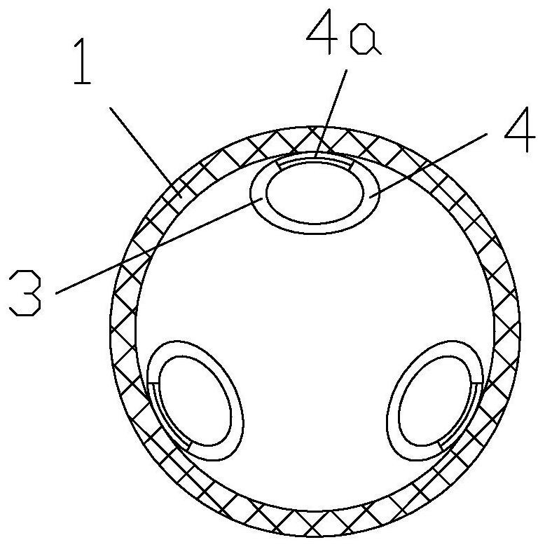 A hose with adjustable stiffness, an operating part, an inserting part and an endoscope