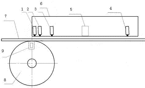 Pavement deflection measuring system and measuring method