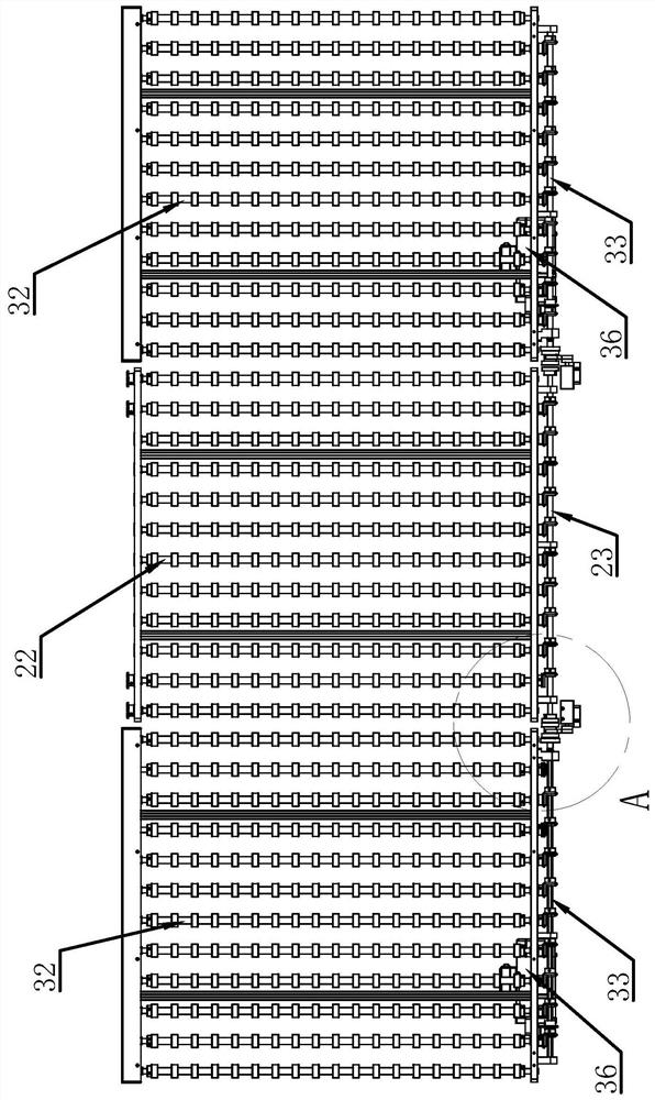 Stereoscopic warehouse type temporary storage machine