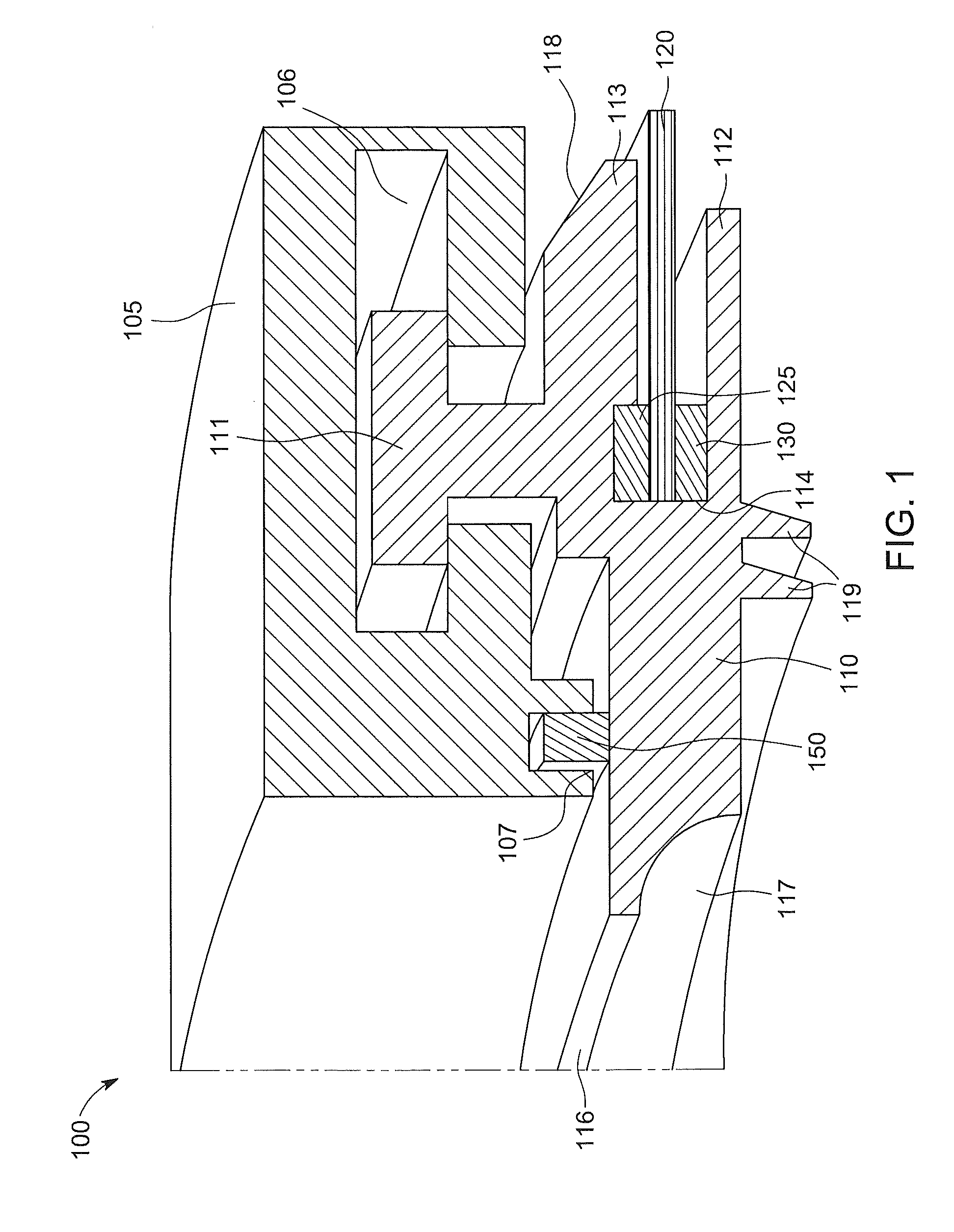 Axial brush seal