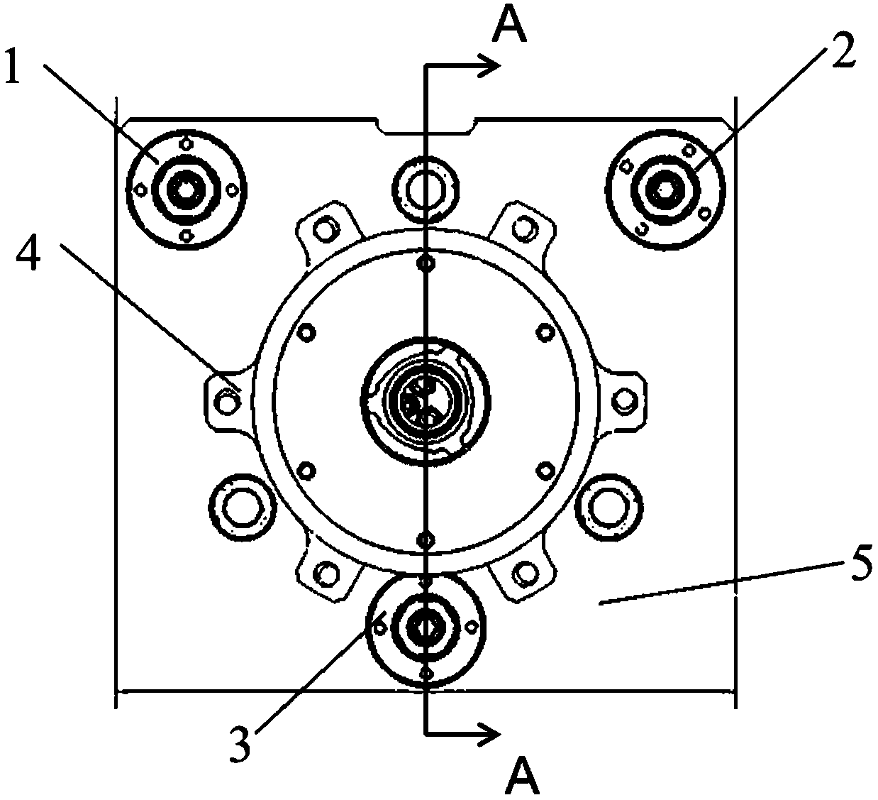 Polishing head leveling device and method