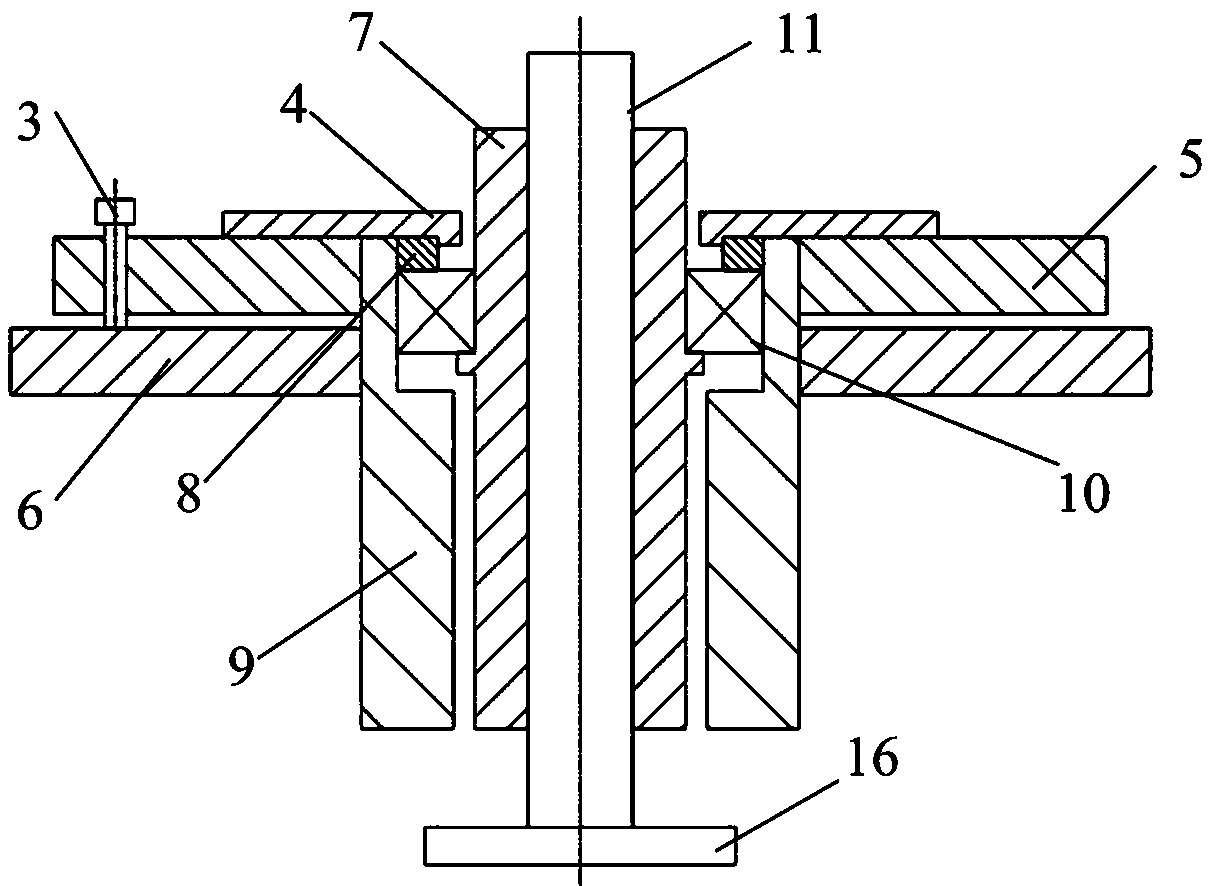 Polishing head leveling device and method