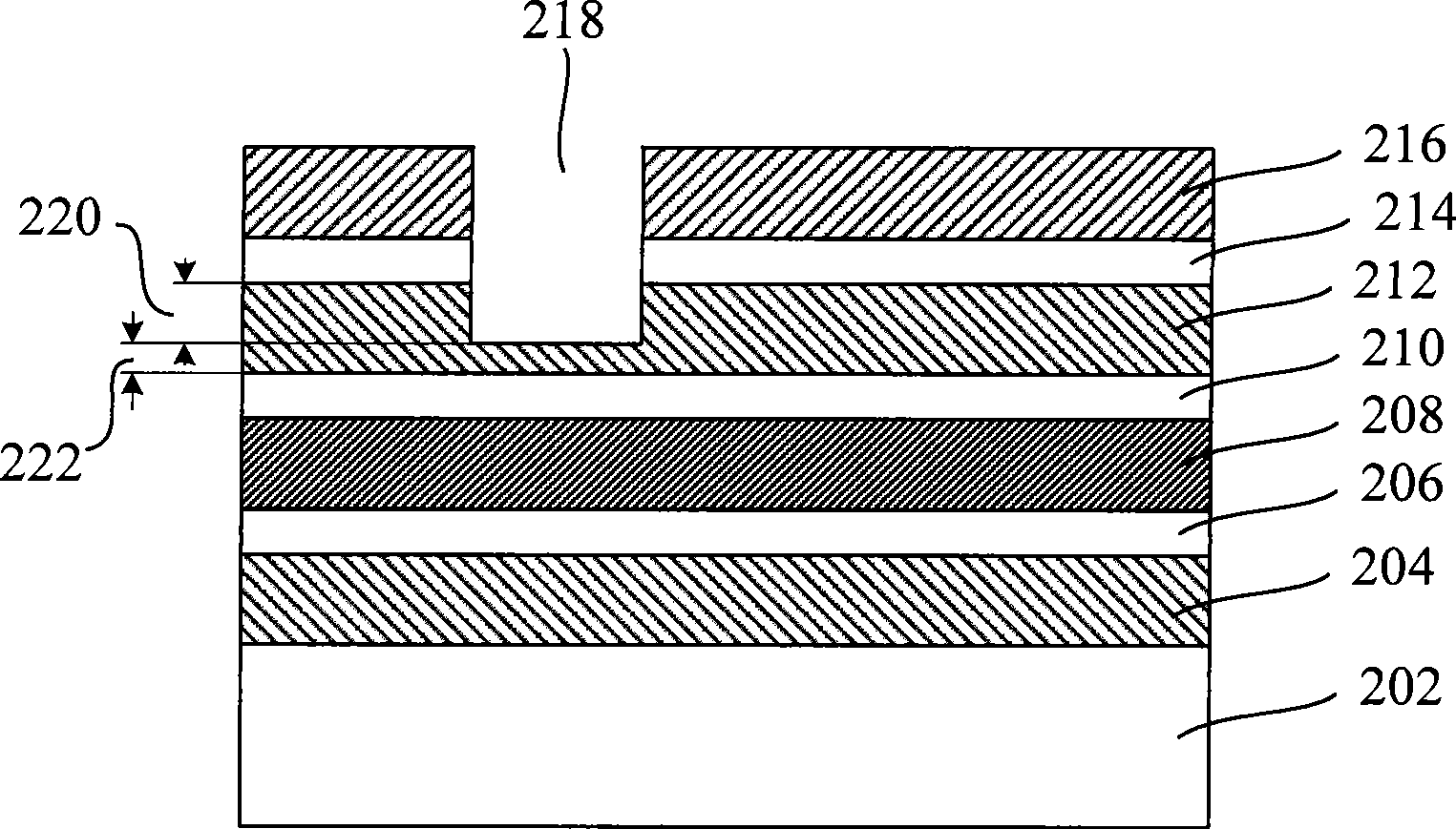 Connection pore forming method