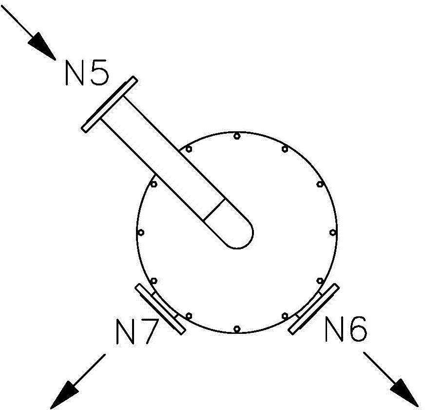External respective grade refluxing apparatus of centrifugal extraction machine