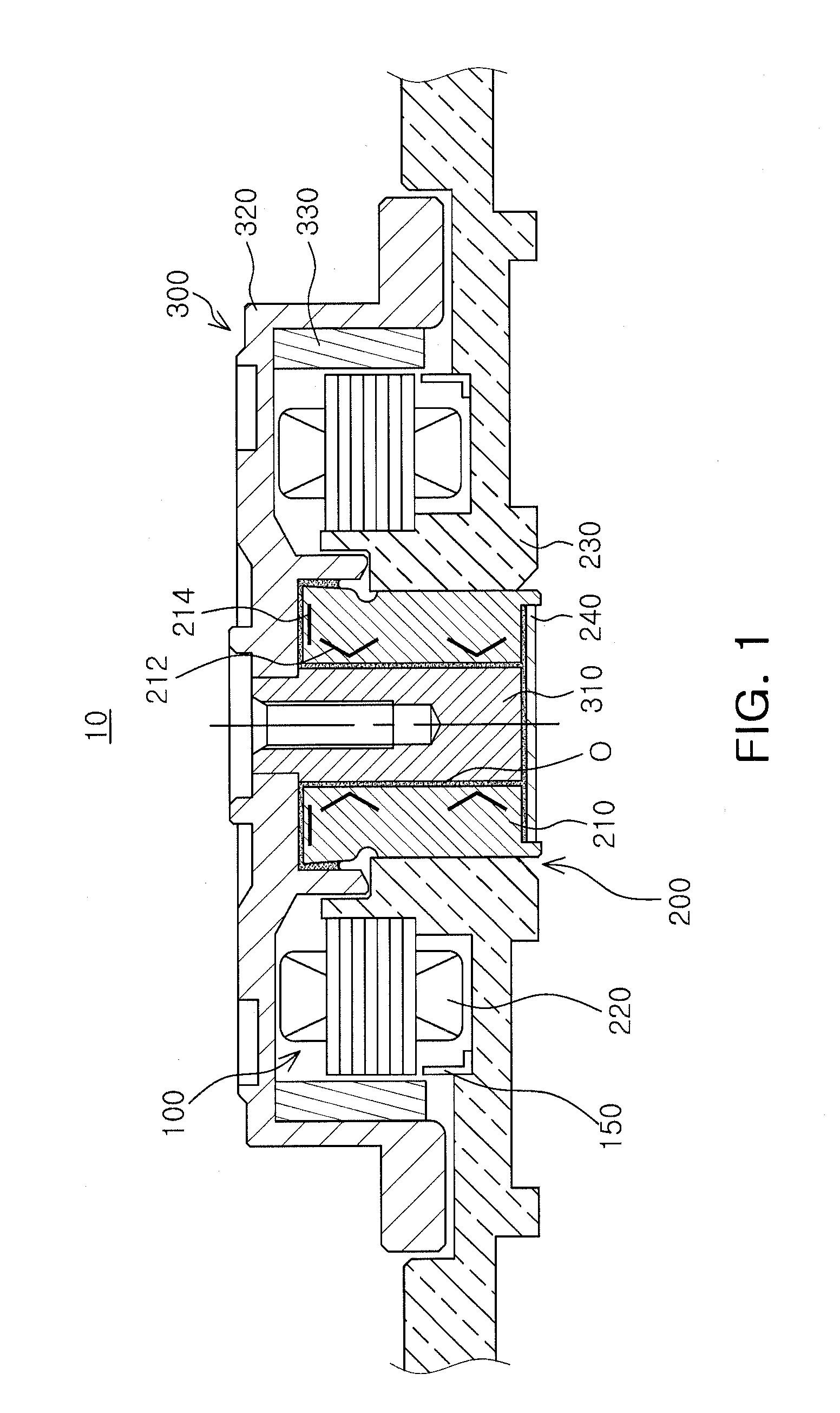 Base assembly for motor and motor including the same