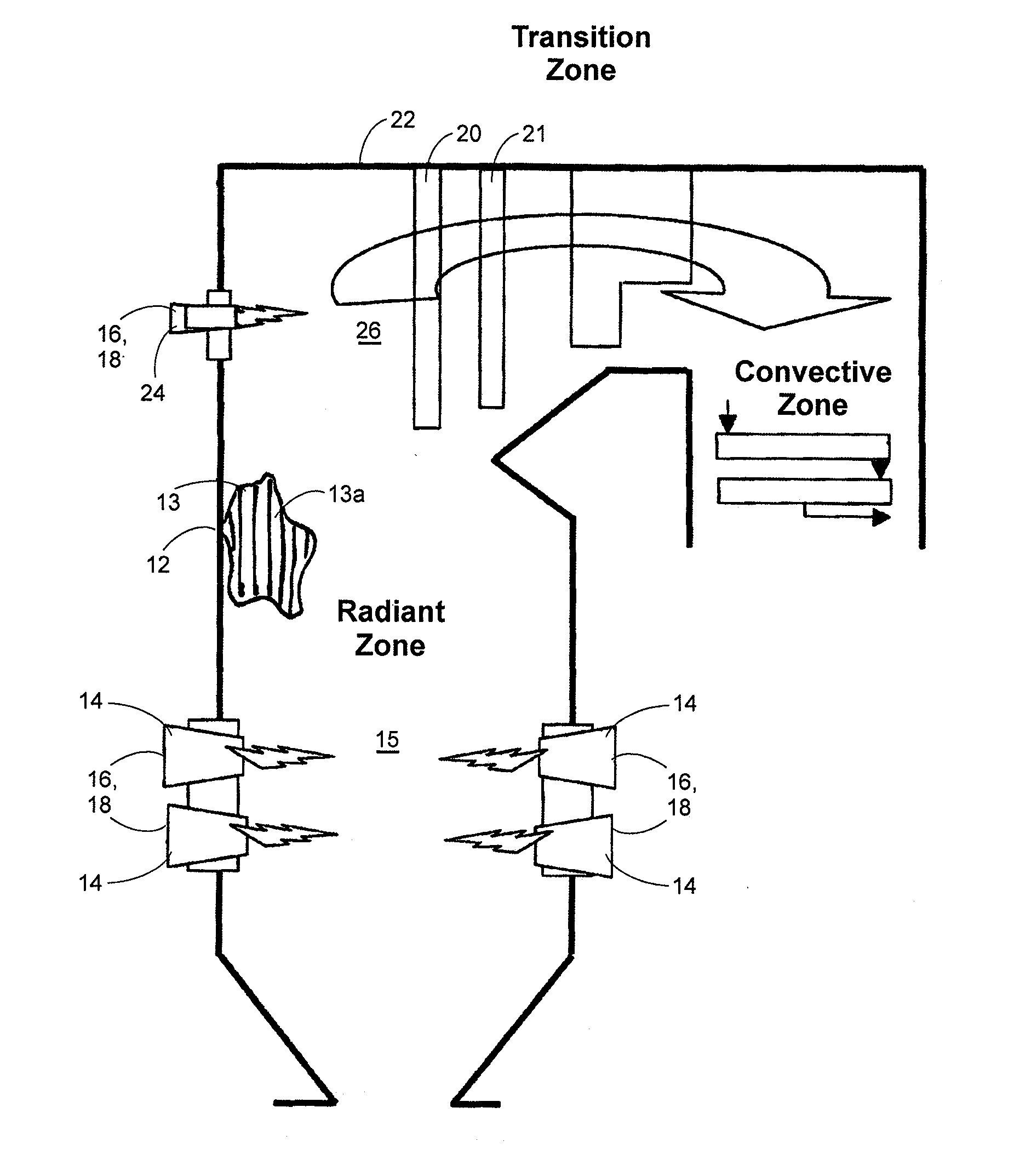 Oxy-fuel combustion system with closed loop flame temperature control