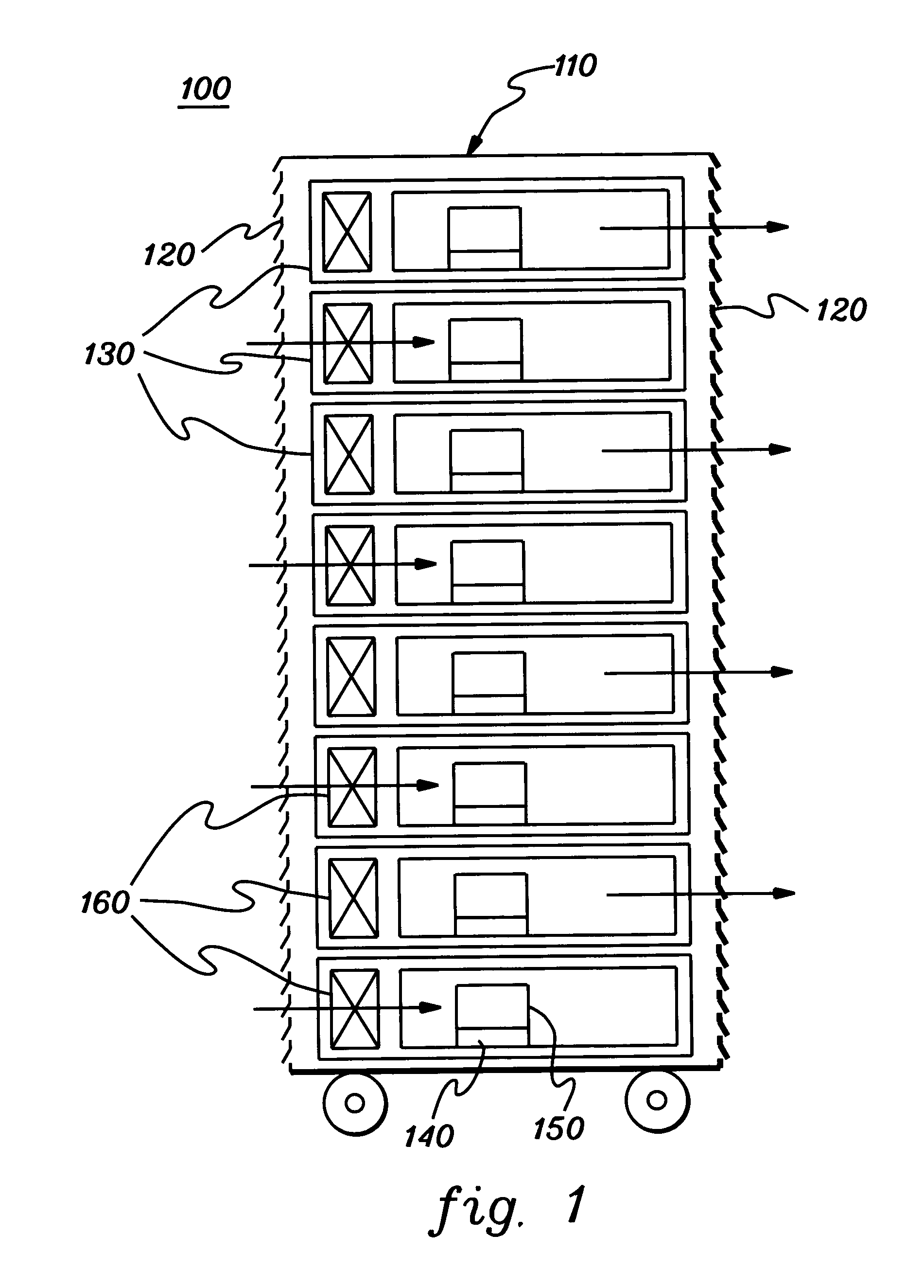 Thermal dissipation assembly and fabrication method for electronics drawer of a multiple-drawer electronics rack