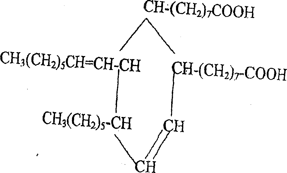 2-octyl-3,4-di(7-diisocyanateheptyl)-1-hexylcyclohexane and its preparation method and use