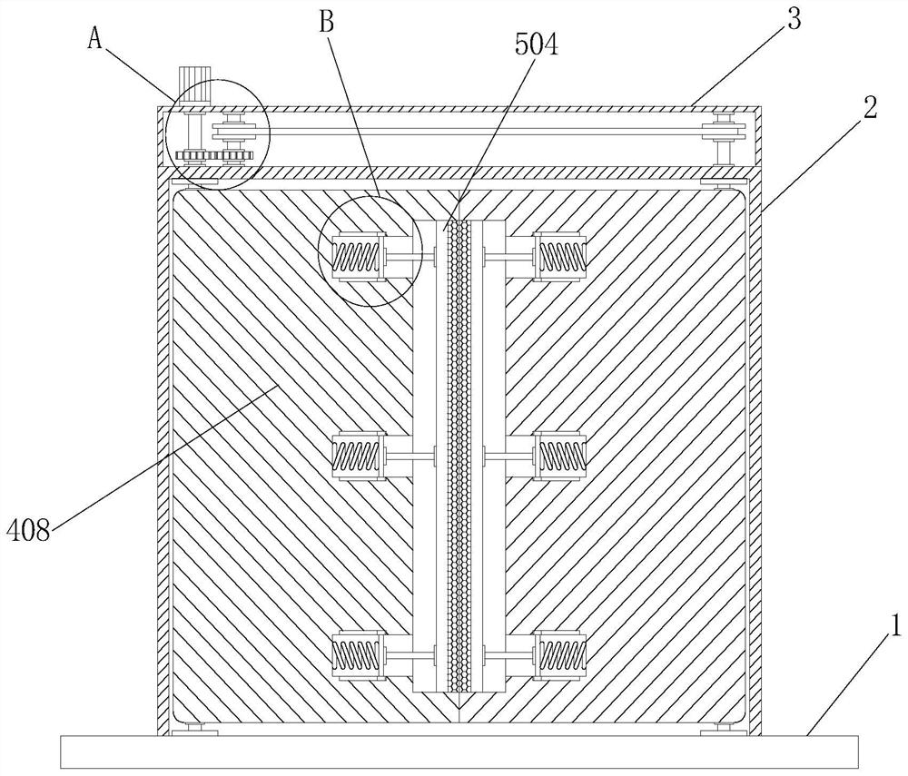 New energy automobile door structure with intelligent anti-pinch buffering function