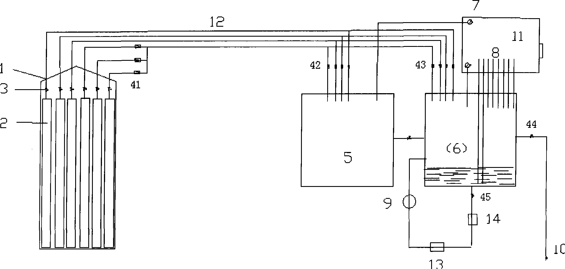 Blood-gas reaction monitoring and control device