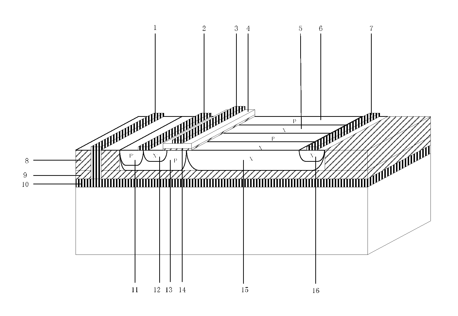 Method of fabricating soi super-junction ldmos structure capable of completely eliminating substrate-assisted depletion effects