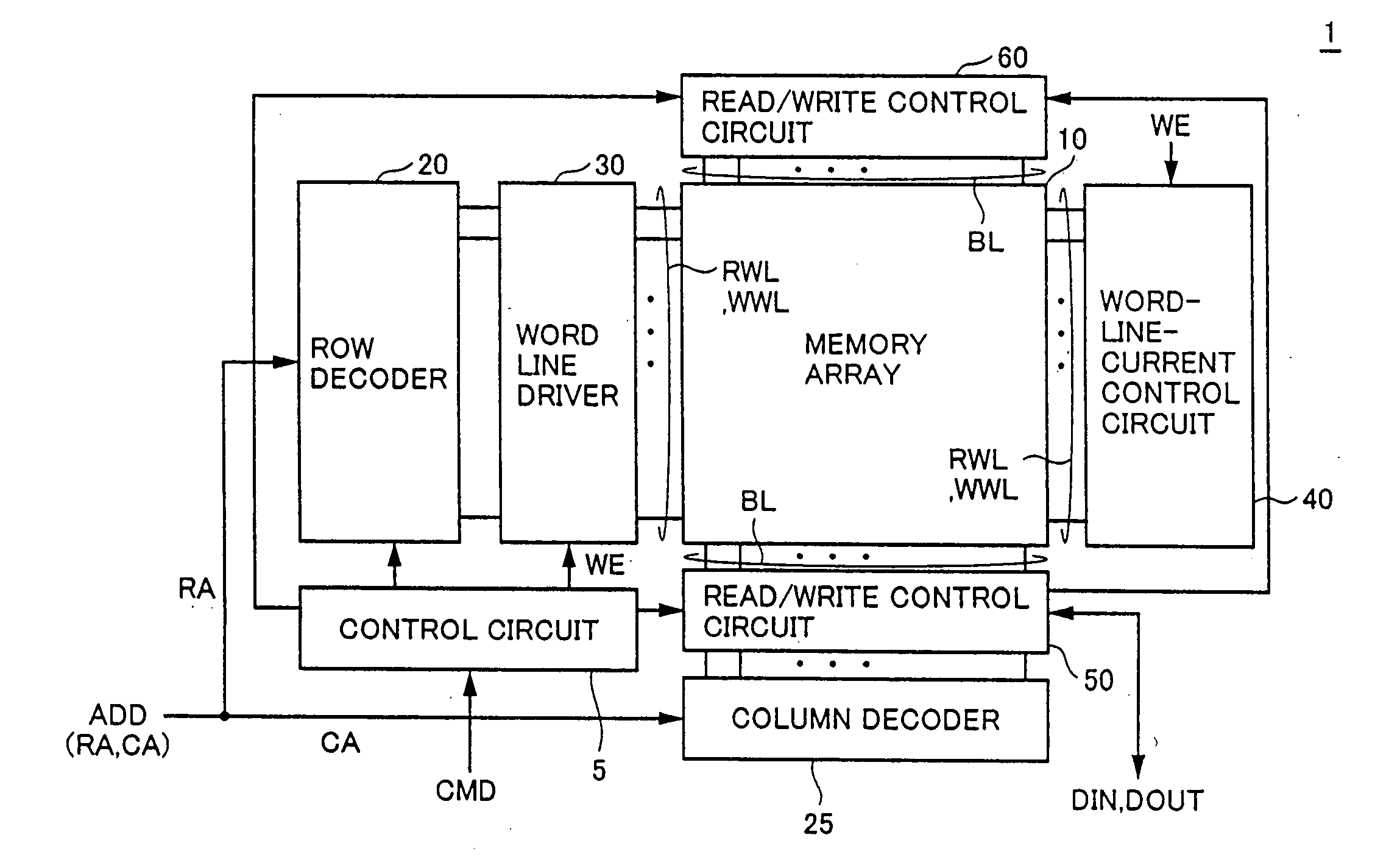 Magnetic thin-film memory device for quick and stable reading data