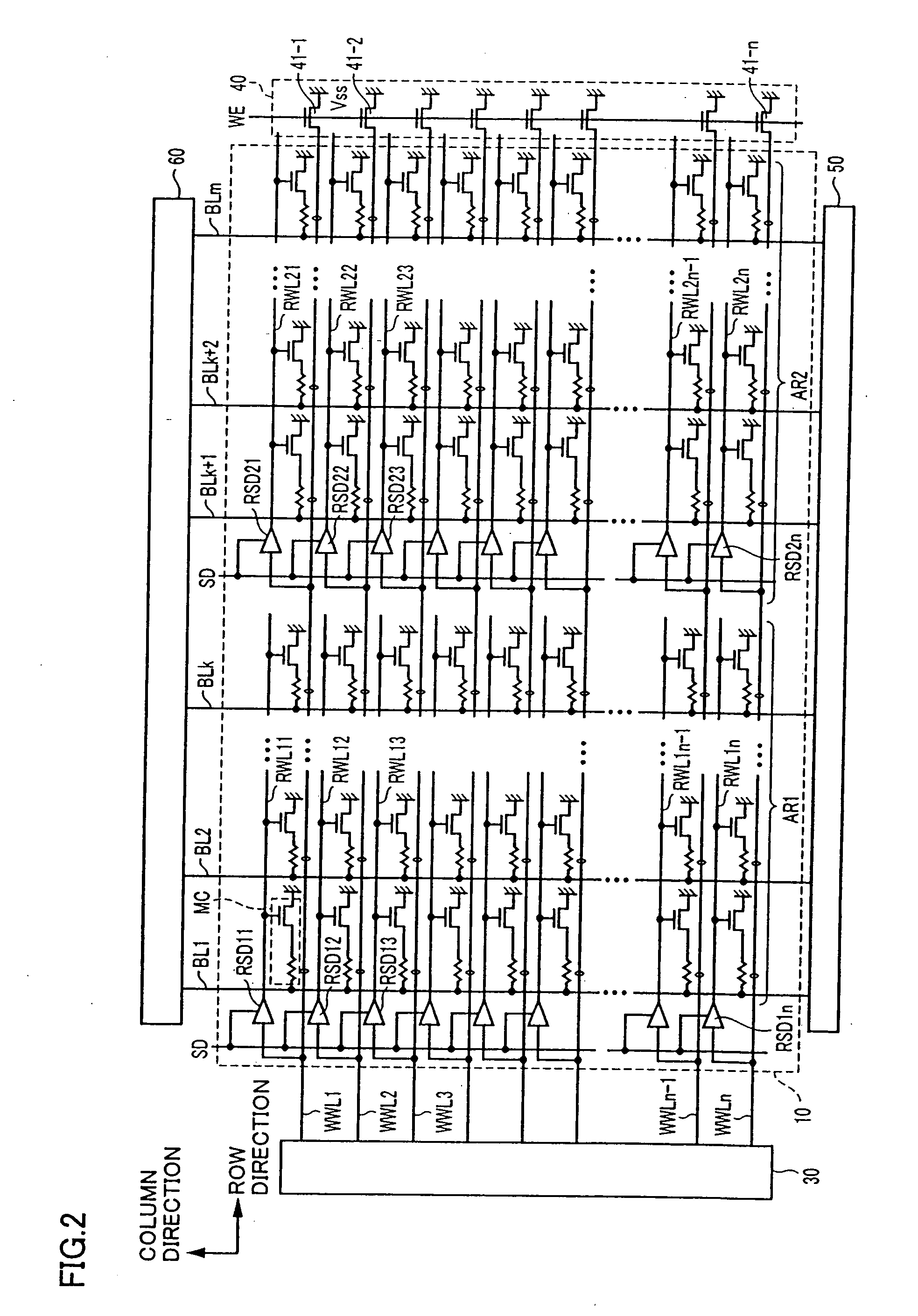 Magnetic thin-film memory device for quick and stable reading data