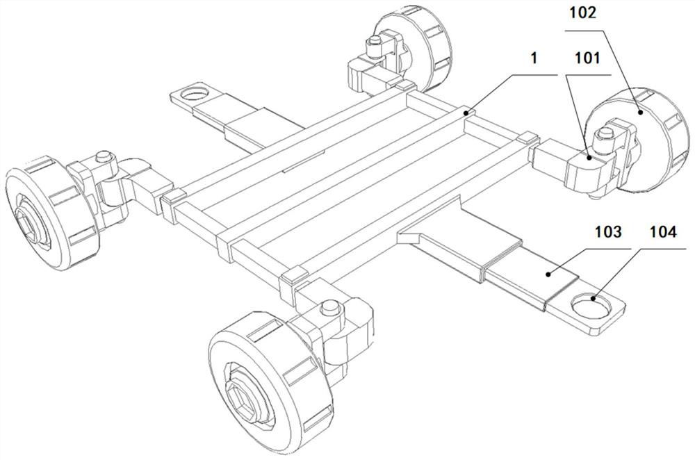 A multifunctional logistics vehicle